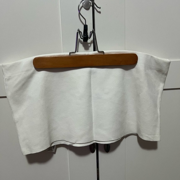 Zara cropped knit bandeau top - Picture 5 of 6